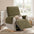 One-Piece Chenille Scratch-Resistant Durable Water-Repellent Non-Slip Recliner Chair Covers