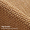 Adjustable Faux Sisal Scratch-Resistant Sofa Armrest Protector Cover for Cats