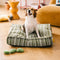 Sustainable Storage Pouf Ottoman & Dog Bed - Funnyfuzzy SnugNest