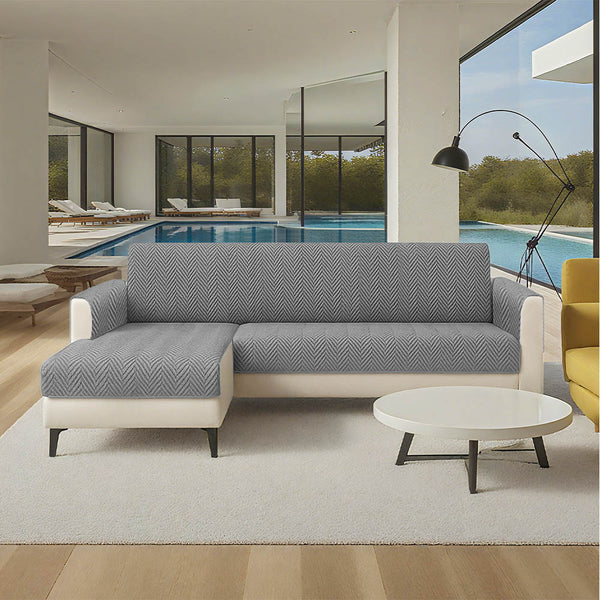 Waterproof Non-Slip Furniture Protector One-Piece Pet Sectional Couch Cover-Slipsafe