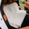 Ribbed Plush Waterproof Dog Car Seat Cover - Cozy Nest