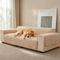 One-Piece Waterproof Pet-Friendly Ribbed Plush Recliner Couch Cover- Cozy Nest