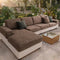 Housse de canapé enveloppante complète, extensible, imperméable, anti-rayures, en jacquard moderne