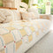 Color-Block Plaid Chenille Anti-Scratch Non-Slip Couch Cover