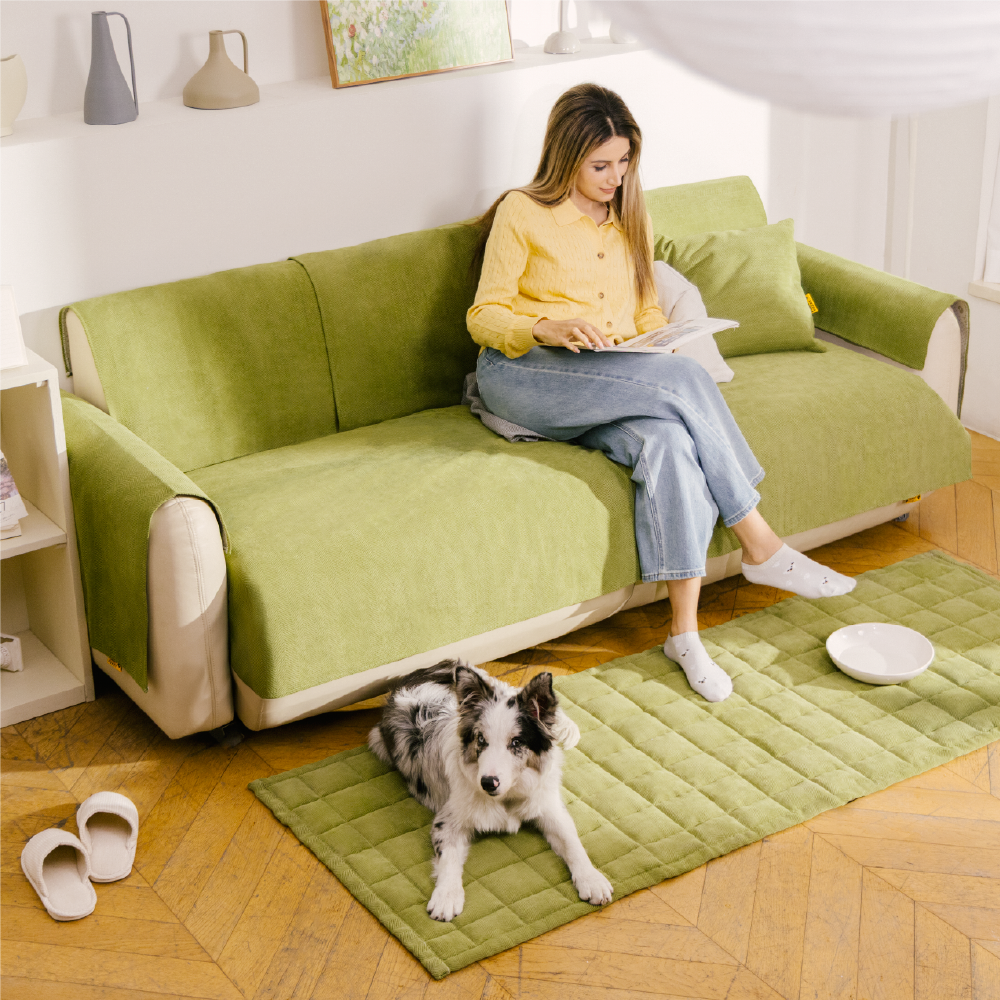 Waterproof All-season Stain-resistant Durable Couch Cover - Retro