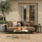 Simple Modern Jacquard High-Weight Non-Slip Chenille Outdoor Couch Cover