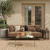 Simple Modern Jacquard High-Weight Non-Slip Chenille Outdoor Couch Cover