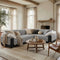 One-Piece Cozy Flannel Sofa Protection Non-Slip Sectional Couch Cover