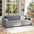 Jacquard Stretch Full-Cover Anti-scratch Outdoor Couch Cover