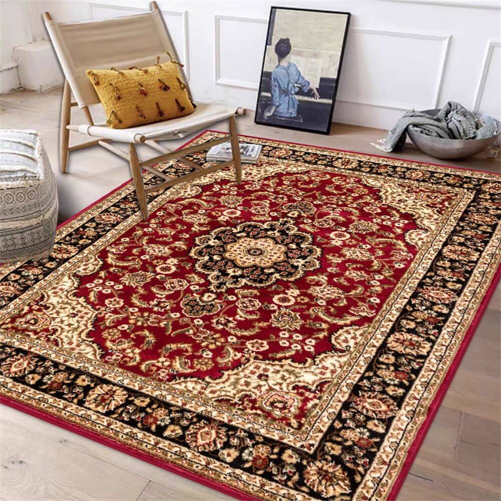 Tapis classique en velours cristal – Confort parfait pour vos animaux de compagnie et votre maison.