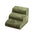 2-in-1 Foam Dog Stairs & Pet Mat with Plush Velvet Cover