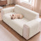 One-Piece Waterproof Pet-Friendly Ribbed Plush Recliner Couch Cover- Cozy Nest
