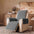 One-Piece Waterproof Pet-Friendly Ribbed Plush Recliner Couch Cover- Cozy Nest