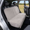 Ribbed Plush Waterproof Dog Car Seat Cover - Cozy Nest