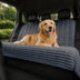 Ribbed Plush Waterproof Dog Car Seat Cover - Cozy Nest