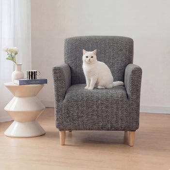 Herringbone Full Coverage Comfortable Scratch-Resistant Sofa Protection Magic Armchair Cover