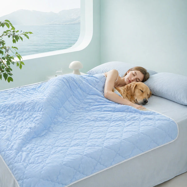 Double-Sided Cooling Dog Blanket - Chill Nest