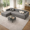 Herringbone Full Coverage Scratch-Resistant Sofa Protection Magic Stretch Couch Cover
