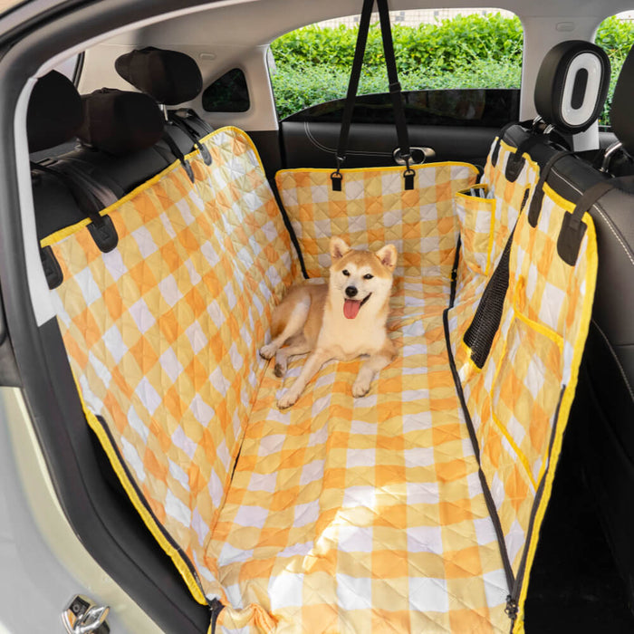 Oxford Cloth Car Pet Mat Car Rear Seat Anti-dirty