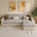 All-Season Breathable Chenille Scratch-Resistant Sofa Protection Sectional Couch Cover