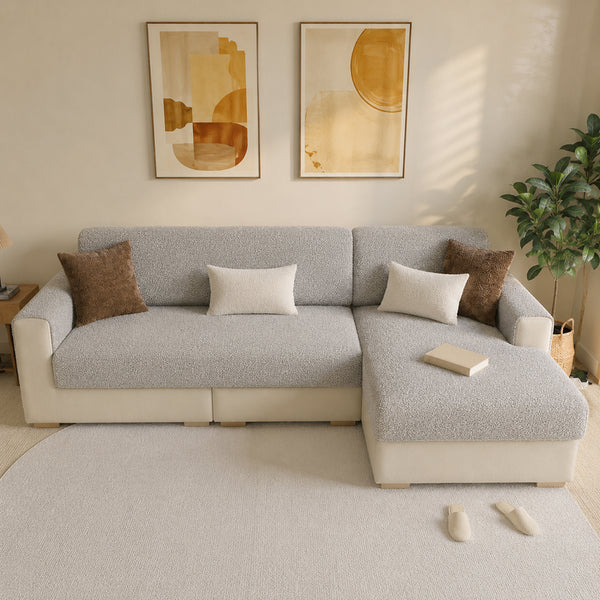 All-Season Breathable Chenille Scratch-Resistant Sofa Protection Sectional Couch Cover