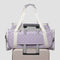 Classic Diamond Pattern Portable Large-Capacity Expandable Pet Carrier Bag - Travel Nest