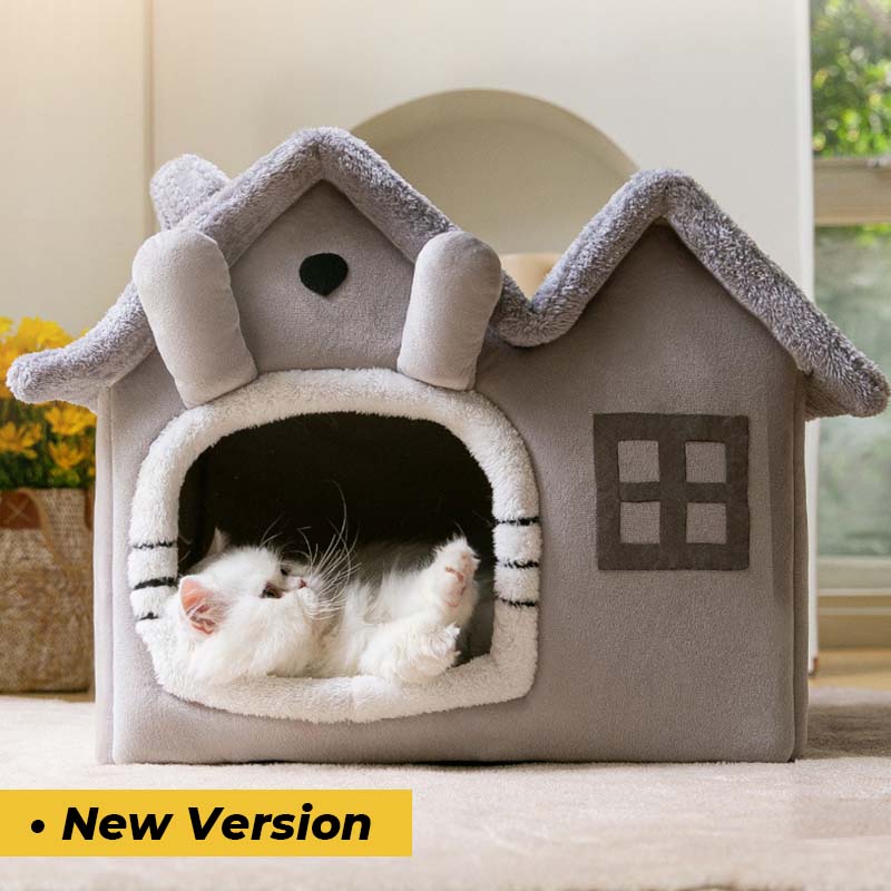 Cama para gatos semicerrada House Design