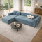 Herringbone Full Coverage Scratch-Resistant Sofa Protection Magic Stretch  Sectional Couch Cover