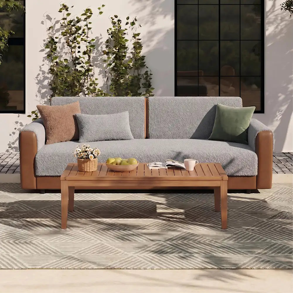 All-Season Breathable Chenille Scratch-Resistant Sofa Protection Outdoor Couch Cover