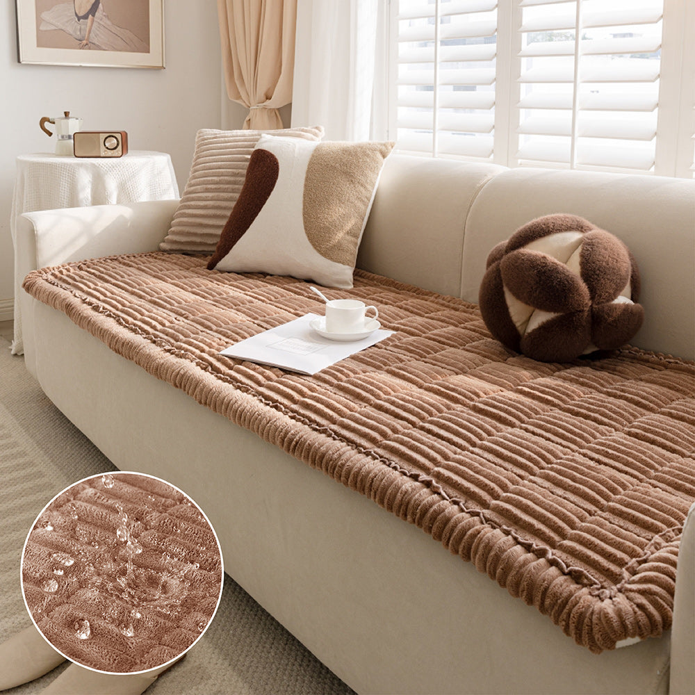 Lazy Soft Flannel Breathable Pet Mat Non-slip Couch Cover - FUNNYFUZZY