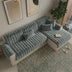 Water-resistant Fluffy Soft Furniture Protector Sectional Couch Cover-EverDry