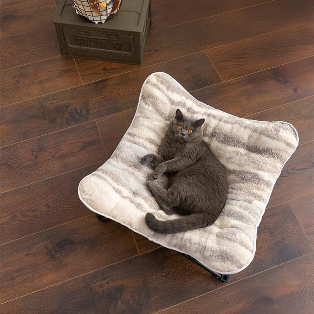 Foldable Elevated Portable Outdoor Camping Dog & Cat Bed - FUNNYFUZZY