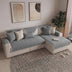 Waterproof Antimicrobial Simple Chenille Fabric Anti-scratch  Sectional Couch Cover