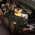 Portable Travel Faux Leather Waterproof Center Console Pet Car Seat