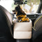 Portable Travel Faux Leather Waterproof Center Console Pet Car Seat