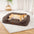 Fluffy Plush Orthopedic Washable Bolster Dog Bed - ComfyPaws