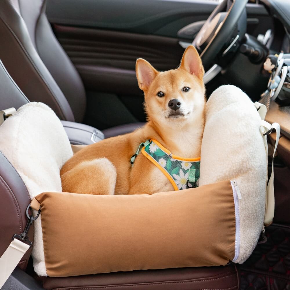 Travel Safety Pup Protector Large Dog Car Seat Bed