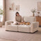 One-Piece Flannel Non-Slip Recliner Couch Cover with Elastic Straps - Cozy Nest