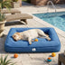 Fully Orthopedic Surround Support Waterproof Large Outdoor Dog Bed