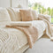 Soft Plush Geometric Textured Non-Slip Couch Cover