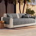 Water-Repellent Brushed Fabric All-Season Breathable Non-Slip Outdoor Couch Cover