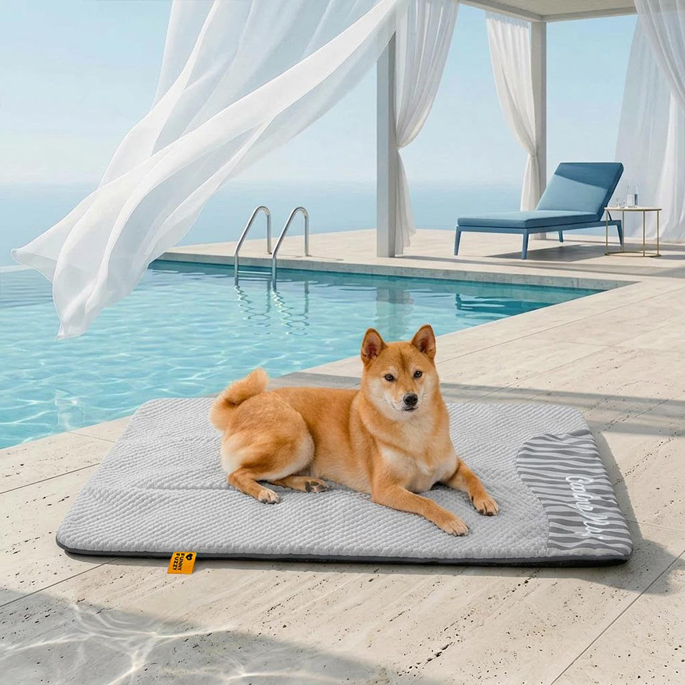 Estera para perros sin deslizamiento de enfriamiento grande - siesta de enfriamiento