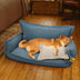 Orthopedic All-season Dual-layer Removable Dog Bed - Retro