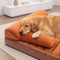 Large Waterproof Orthopedic Bolster Dog Sofa Bed - LuxeNest