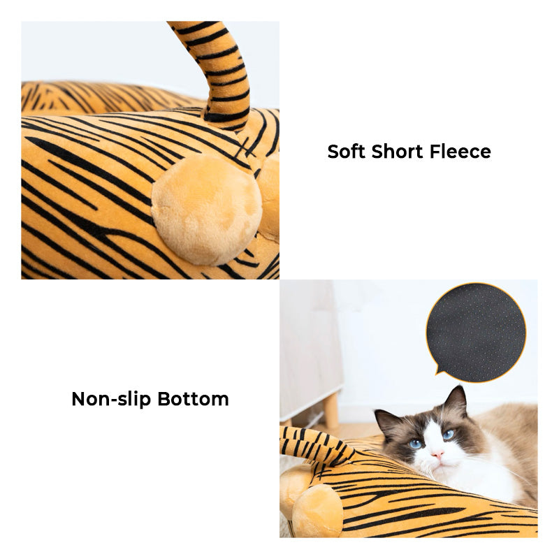Funny Tiger Butt Shape Cool Cat Bed