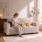 One-Piece Flannel Non-Slip Recliner Couch Cover with Elastic Straps - Cozy Nest