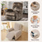 One-Piece Flannel Non-Slip Recliner Couch Cover with Elastic Straps - Cozy Nest