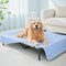 Breathable Cooling Elevated Dog Bed With Cooling Blanket