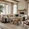One-Piece Cozy Flannel Sofa Protection Non-Slip Sectional Couch Cover
