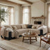 One-Piece Cozy Flannel Sofa Protection Non-Slip Sectional Couch Cover